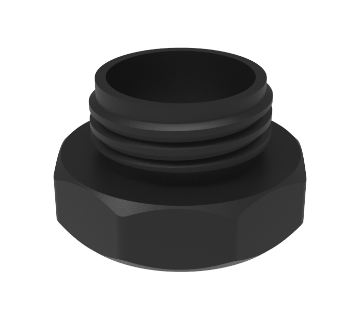 Adapter, PE-HD-C, S71 F til S60 M