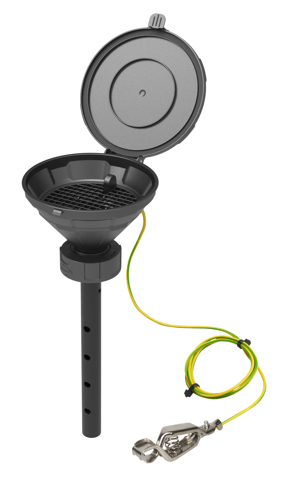 Funnel with lid MARCO, S60/61, el, Type 4