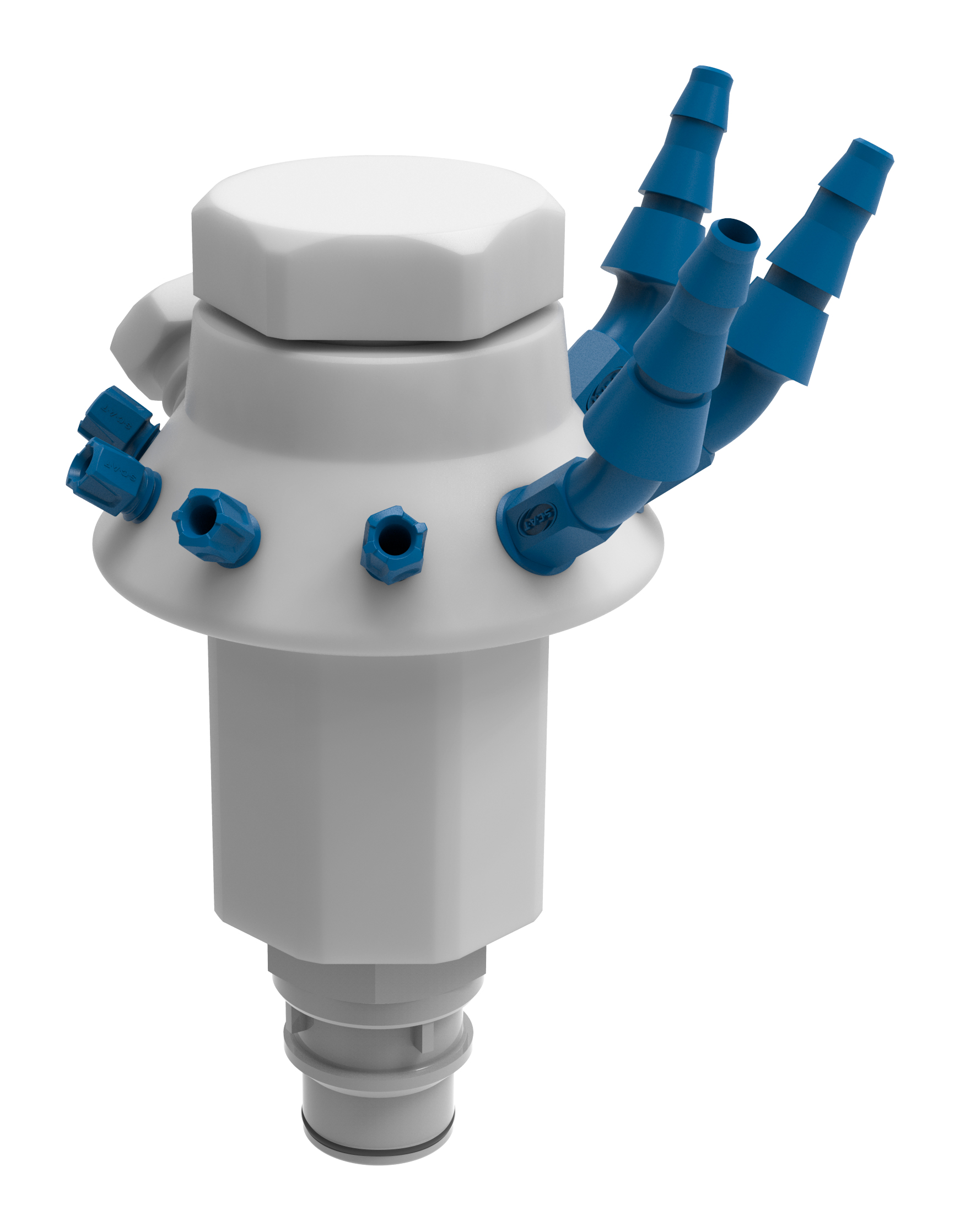 Safety Waste Cap LISA, Quick-Lock Connector / Just