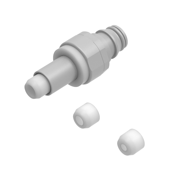 Quick-Lock Connector (m) UNF 1/4"