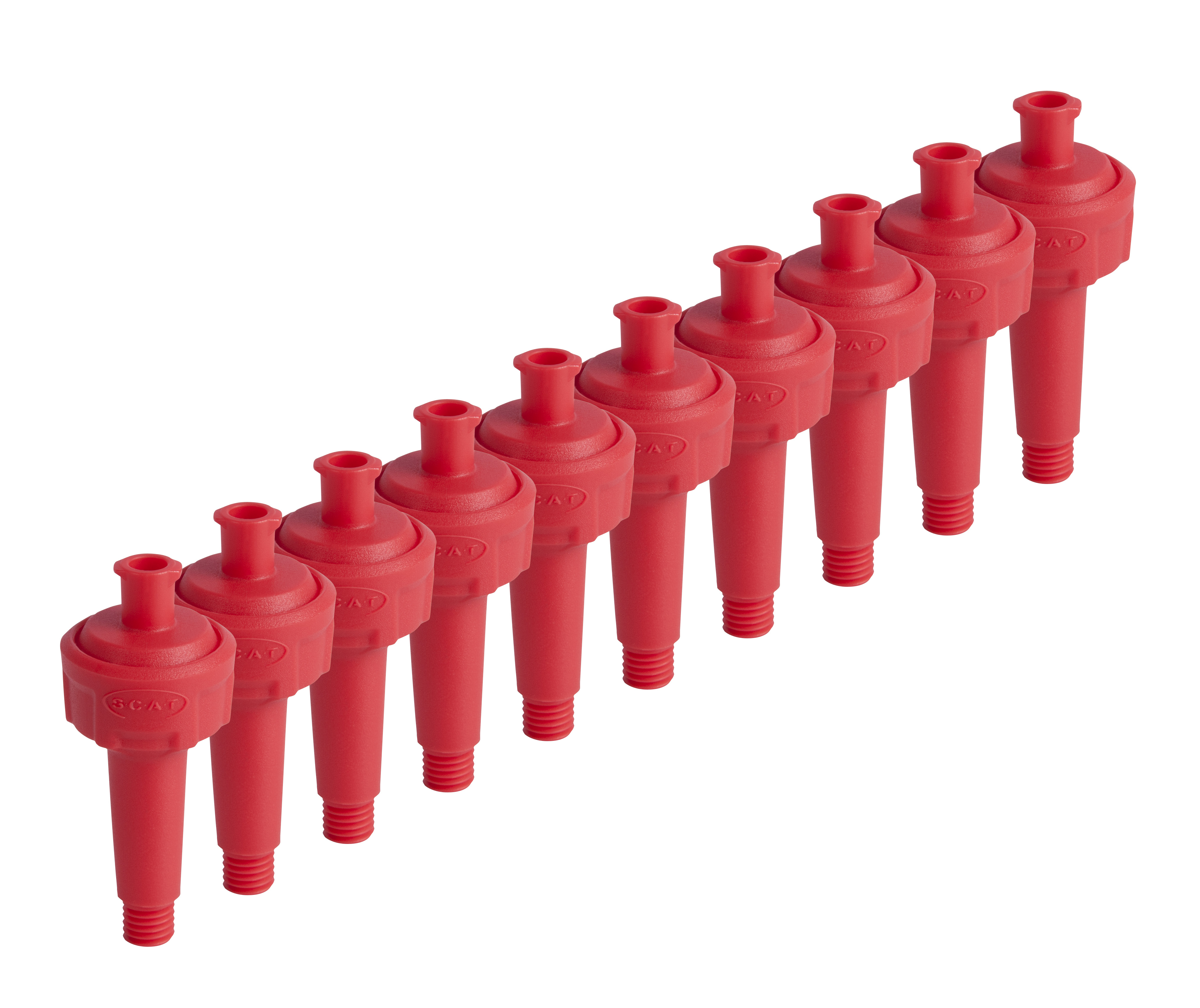 Air valve with filter V2.0, 1/4"-28, 10 pcs