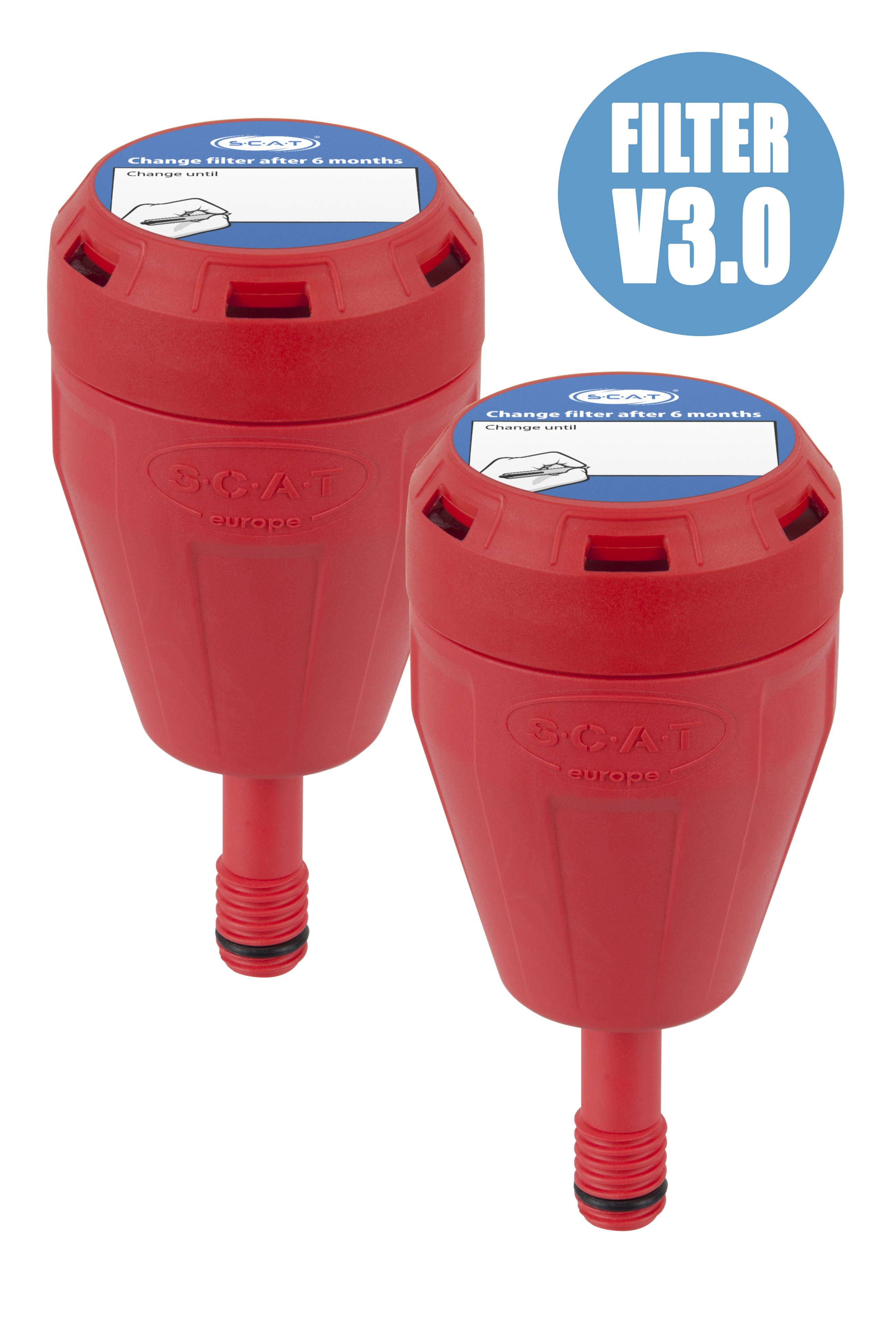 Exhaust filter M, V3.0, Label, PU=2pcs