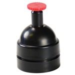 Black PP 2 Part Filter Cassette Blank 25mm, 50 pcs