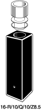 Kuvette, 16R/10, Spec-Q, 10mm, 0,01ml, Z 8,5mm
