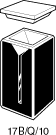 Kuvette, 17/B, Spec-Q, 10mm, 0,4ml