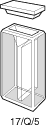 Kuvette, 17, Spec-Q, 5mm, 0,2ml