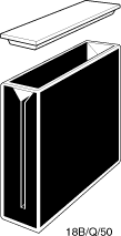 Kuvette, 18/B, Spec-Q, 50mm, 3,5ml