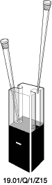 Kuvette, 19.01, Spec-Q, 1mm, 0,005ml, Z 15mm
