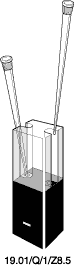 Kuvette, 19.01, Spec-Q, 1mm, 0,005ml, Z 8,5mm