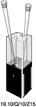 Kuvette, 19.1, Spec-Q, 10mm, 0,005ml, Z 15mm