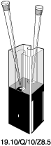 Kuvette, 19.1, Spec-Q, 10mm, 0,005ml, Z 8,5mm