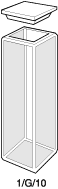 Cell glass, type 1, 10 mm