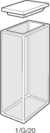Cell glass, type 1, 20 mm
