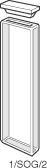 Kuvette, 1, opt. glas, 2mm, 0,7ml