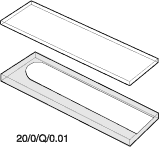 Kuvette, 20/O, Spec-Q, 0,01mm, 0,004ml