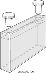 Kuvette, 21, opt. glas, 100mm, 35ml