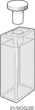 Kuvette, 21, opt. glas, 20mm, 7ml