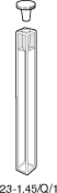 Kuvette, 23-1.45, Spec-Q, 1mm, 0,031ml