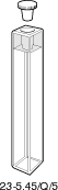 Kuvette, 23-5.45, Spec-Q, 5mm, 0,78ml