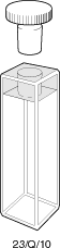 Kuvette kvarts, type 23, 10mm