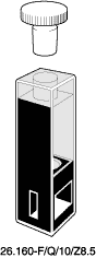 Kuvette, 26.160-F, Spec-Q, 10mm, 0,16ml, Z 15mm