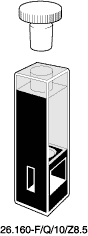 Kuvette, 26.160-F, Spec-Q, 10mm, 0,16ml, Z 8,5mm