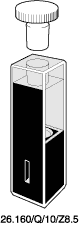 Kuvette, 26.160, Spec-Q, 10mm, 0,16ml, Z 8,5mm
