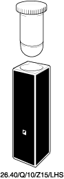 Kuvette, 26.40/LHS, Spec-Q, 10mm, 0,04ml, Z 15mm
