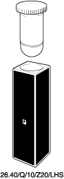 Kuvette, 26.40/LHS, Spec-Q, 10mm, 0,04ml, Z 20mm