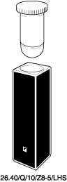 Kuvette, 26.40/LHS, Spec-Q, 10mm, 0,04ml, Z 8,5mm