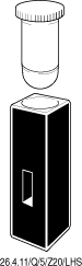 Kuvette, 26.4.11/LHS, Spec-Q, 5mm, 0,22ml, Z 20mm