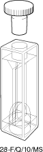 Kuvette, 28-F/MS, Spec-Q, 10mm, 0,9ml