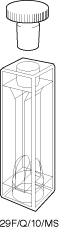 Kuvette, 29-F/MS, Spec-Q, 10mm, 1,8ml