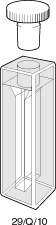 Kuvette, 29, Spec-Q, 10mm, 1,4ml