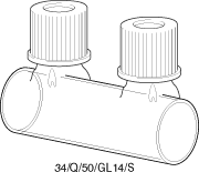 Kuvette, 34/GL14, Spec-Q, 50mm, 14,1ml