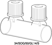 Kuvette, 34/GL14, opt. glas, 50mm, 14,1ml