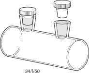 Cell Infrasil, type 34, 50mm