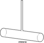 Kuvette, 37, opt. glas, 100mm, 28,2ml
