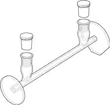 Kuvette, 39.35, Boro glas, 100mm, 0,98ml