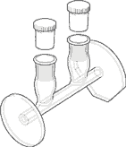 Kuvette, 39.35, Boro glas, 50mm, 0,49ml
