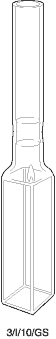 Kuvette, 3/GS, Infr-Q, 10mm, 3,5ml