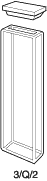 Kuvette, 3, Spec-Q, 2mm, 0,8ml