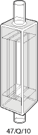Kuvette, 47, Spec-Q, 10mm, 1,48ml