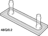 Kuvette, 48, Spec-Q, 0,2mm, 0,06ml