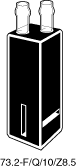 Kuvette, 73.2-F, Spec-Q, 10mm, 0,012ml, Z 8,5mm