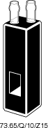 Kuvette, 73.65, Spec-Q, 10mm, 0,72ml, Z 15mm