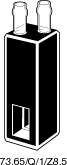 Kuvette, 73.65, Spec-Q, 1mm, 0,072ml, Z 8,5mm