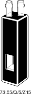 Kuvette, 73.65, Spec-Q, 5mm, 0,36ml, Z 15mm