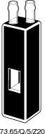 Kuvette, 73.65, Spec-Q, 5mm, 0,36ml, Z 20mm