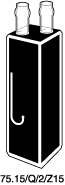 Kuvette, 75.15, Spec-Q, 2mm, 0,047ml, Z 15mm